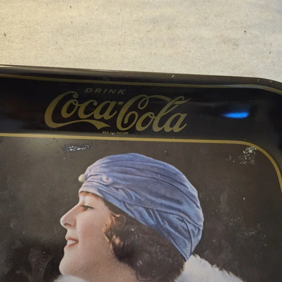 Coca-Cola Vintage Metal Tray - Picture 2 of 3